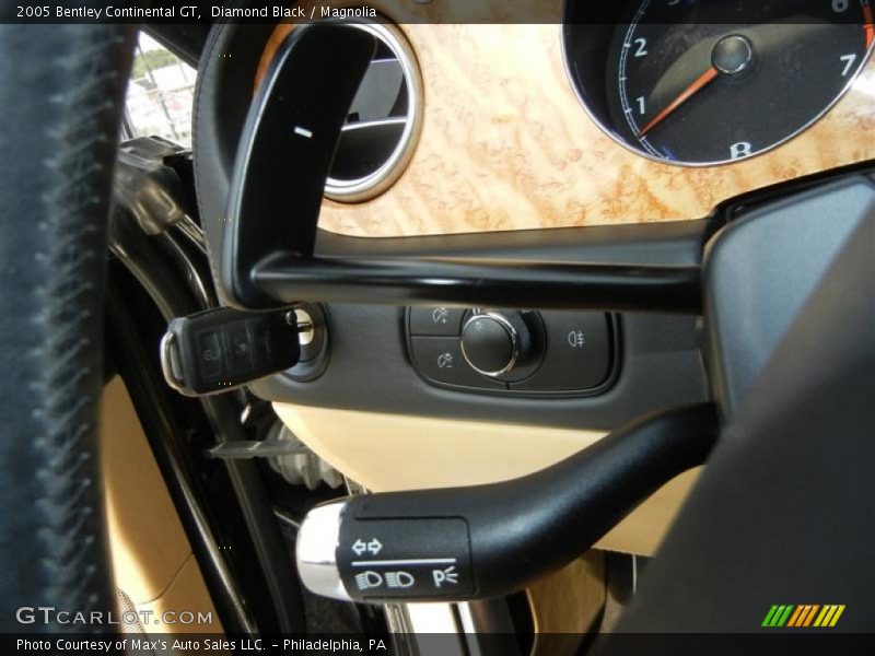Controls of 2005 Continental GT 