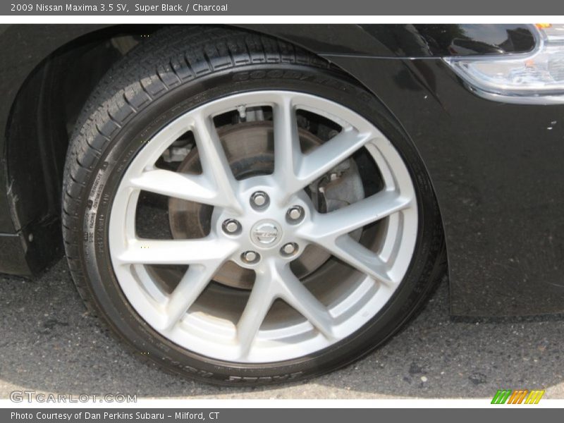 Super Black / Charcoal 2009 Nissan Maxima 3.5 SV