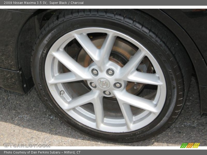 Super Black / Charcoal 2009 Nissan Maxima 3.5 SV