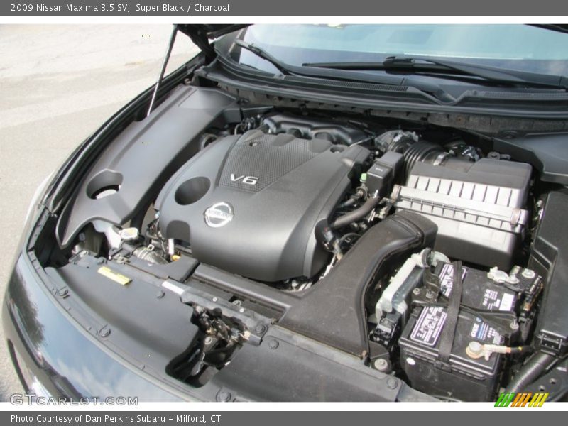 Super Black / Charcoal 2009 Nissan Maxima 3.5 SV