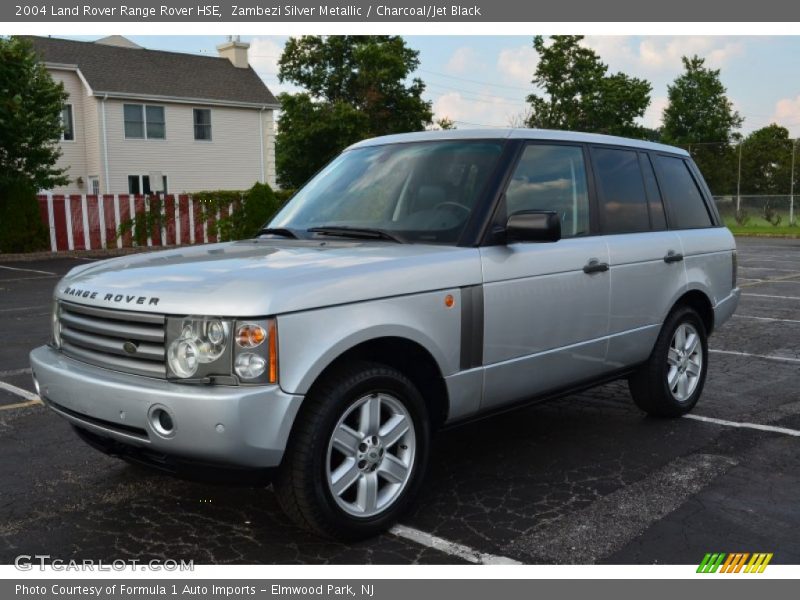 Zambezi Silver Metallic / Charcoal/Jet Black 2004 Land Rover Range Rover HSE