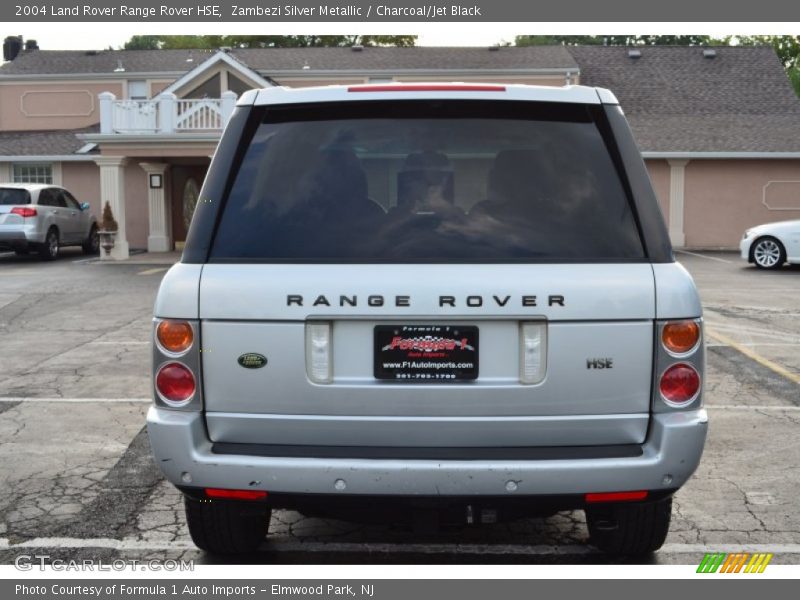 Zambezi Silver Metallic / Charcoal/Jet Black 2004 Land Rover Range Rover HSE