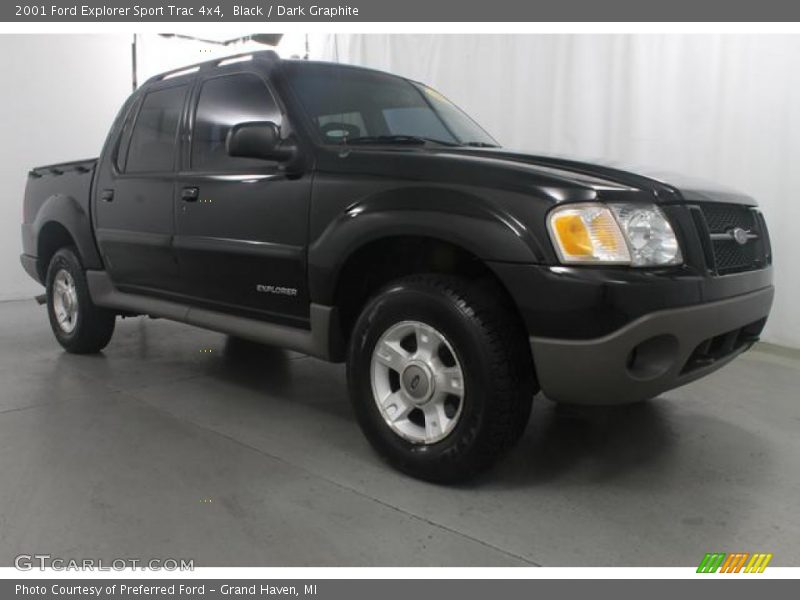 Black / Dark Graphite 2001 Ford Explorer Sport Trac 4x4