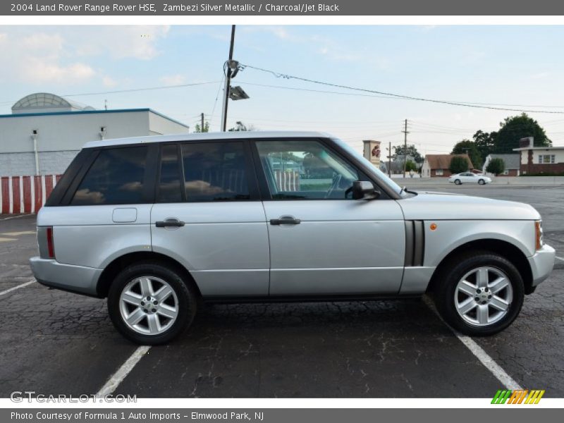Zambezi Silver Metallic / Charcoal/Jet Black 2004 Land Rover Range Rover HSE