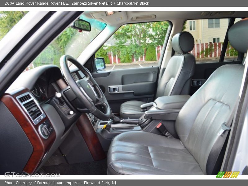 Zambezi Silver Metallic / Charcoal/Jet Black 2004 Land Rover Range Rover HSE