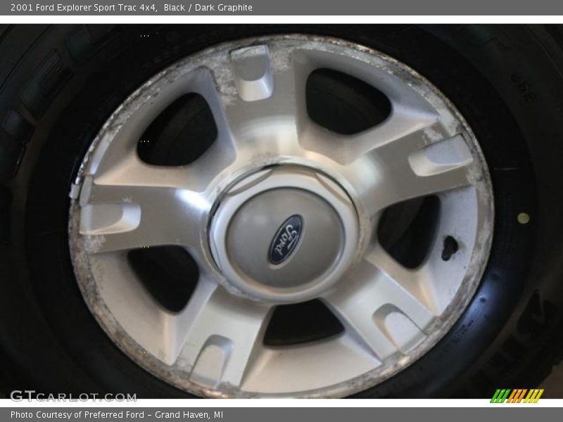 Black / Dark Graphite 2001 Ford Explorer Sport Trac 4x4