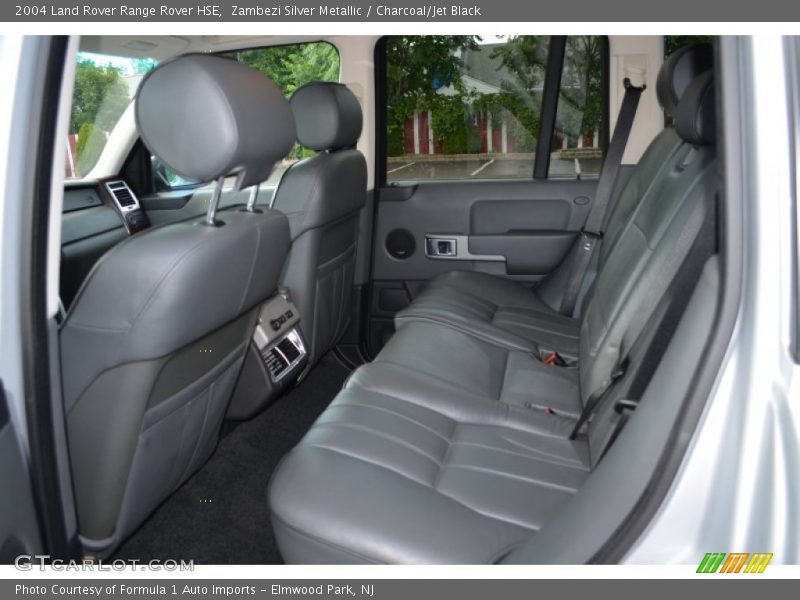 Zambezi Silver Metallic / Charcoal/Jet Black 2004 Land Rover Range Rover HSE