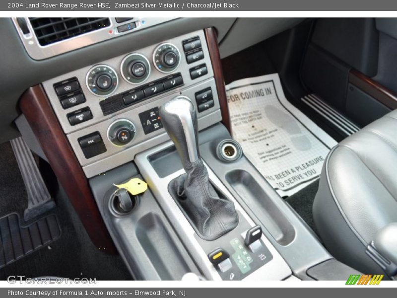 Zambezi Silver Metallic / Charcoal/Jet Black 2004 Land Rover Range Rover HSE