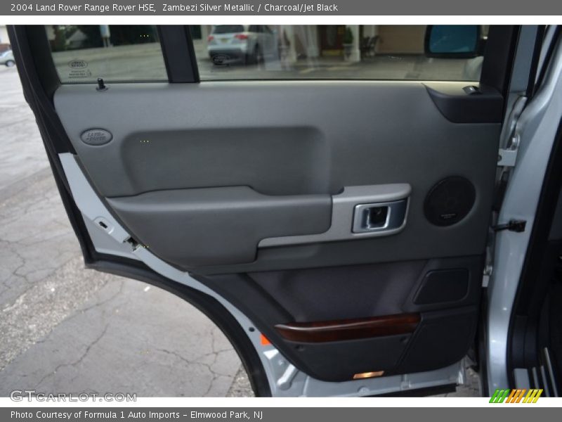 Zambezi Silver Metallic / Charcoal/Jet Black 2004 Land Rover Range Rover HSE