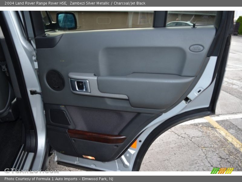 Zambezi Silver Metallic / Charcoal/Jet Black 2004 Land Rover Range Rover HSE