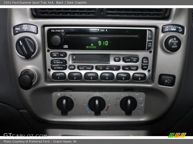 Black / Dark Graphite 2001 Ford Explorer Sport Trac 4x4