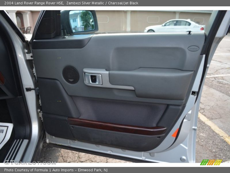 Zambezi Silver Metallic / Charcoal/Jet Black 2004 Land Rover Range Rover HSE