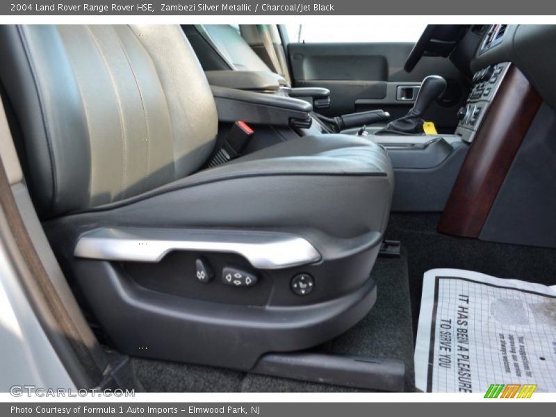 Zambezi Silver Metallic / Charcoal/Jet Black 2004 Land Rover Range Rover HSE