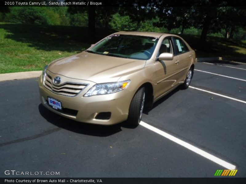 Sandy Beach Metallic / Bisque 2010 Toyota Camry LE
