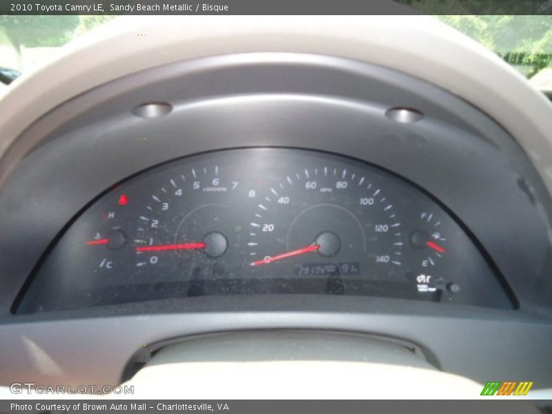 Sandy Beach Metallic / Bisque 2010 Toyota Camry LE