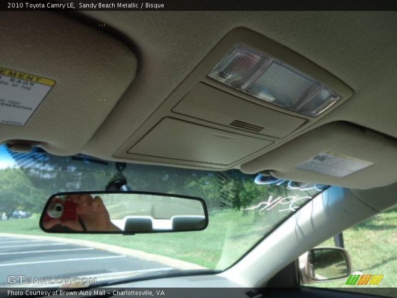 Sandy Beach Metallic / Bisque 2010 Toyota Camry LE