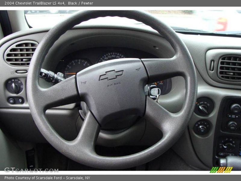 Black / Pewter 2004 Chevrolet TrailBlazer LS 4x4