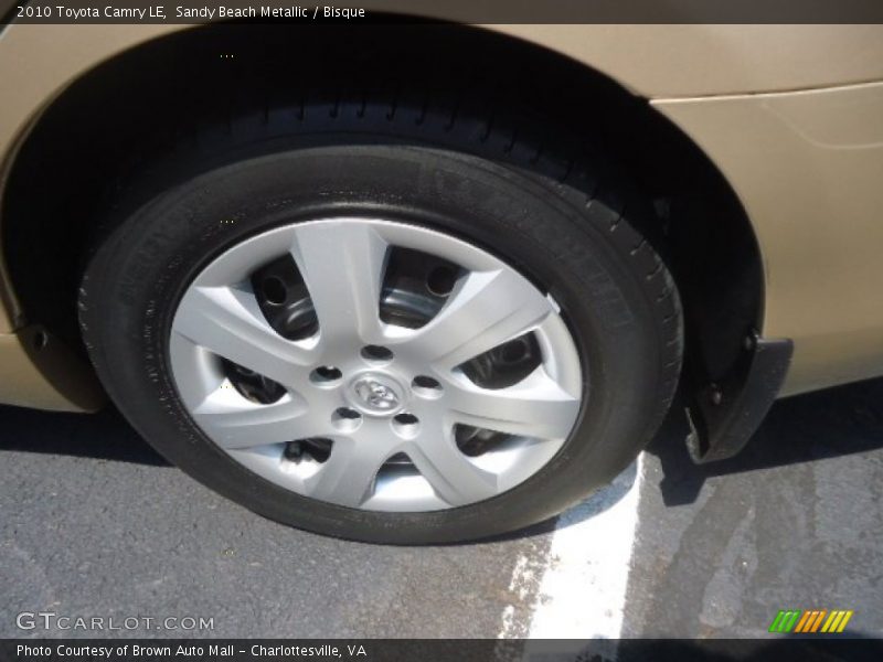 Sandy Beach Metallic / Bisque 2010 Toyota Camry LE