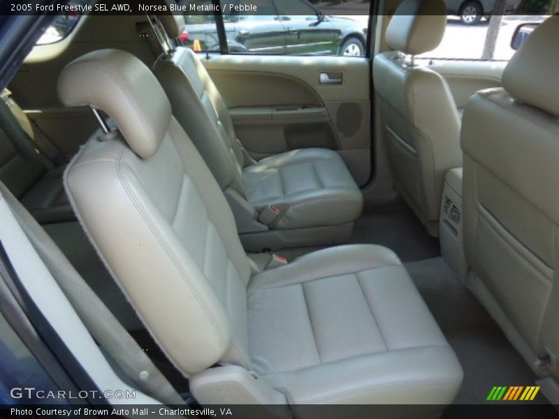 Rear Seat of 2005 Freestyle SEL AWD