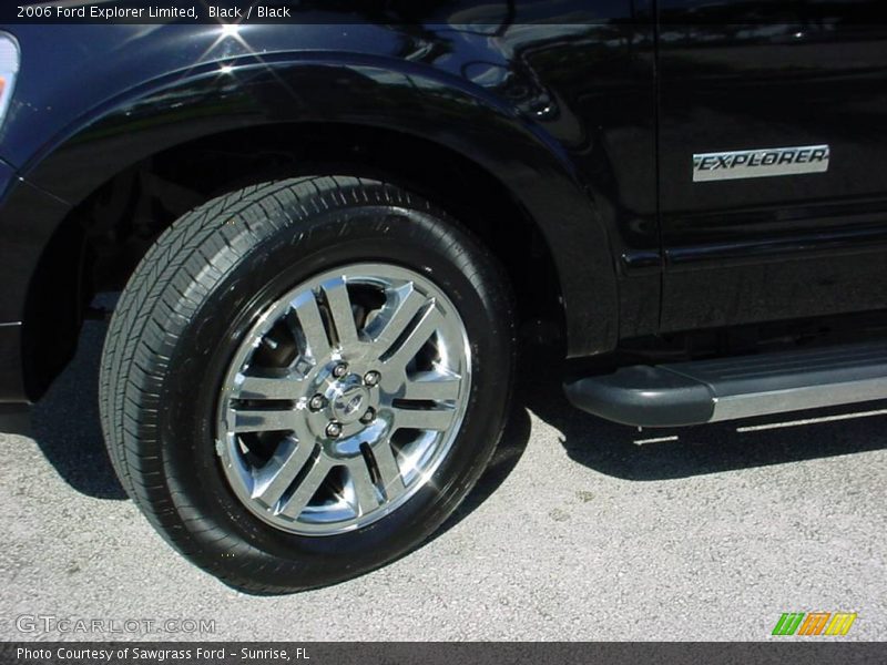Black / Black 2006 Ford Explorer Limited