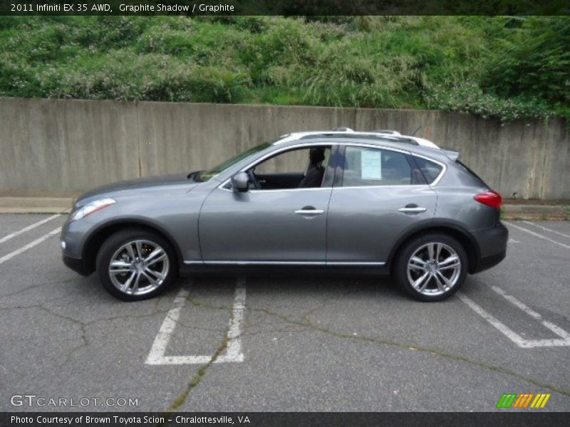 Graphite Shadow / Graphite 2011 Infiniti EX 35 AWD