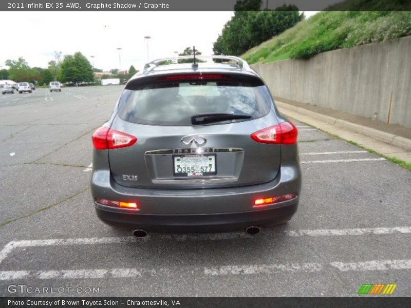 Graphite Shadow / Graphite 2011 Infiniti EX 35 AWD