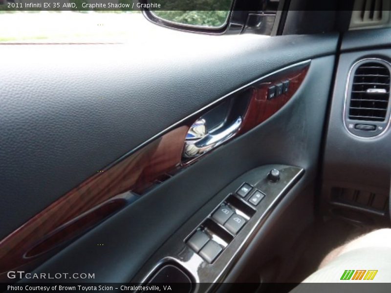 Graphite Shadow / Graphite 2011 Infiniti EX 35 AWD