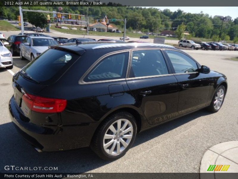 Brilliant Black / Black 2012 Audi A4 2.0T quattro Avant