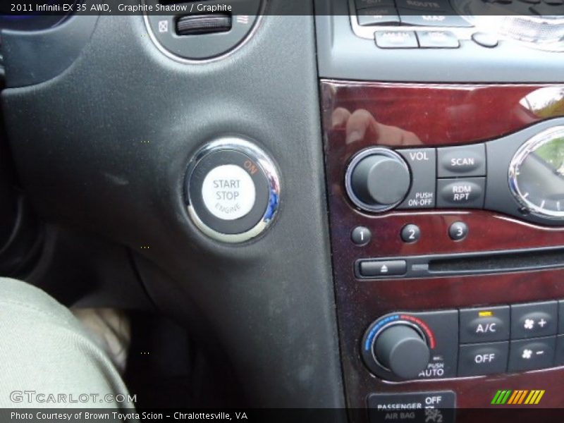 Graphite Shadow / Graphite 2011 Infiniti EX 35 AWD