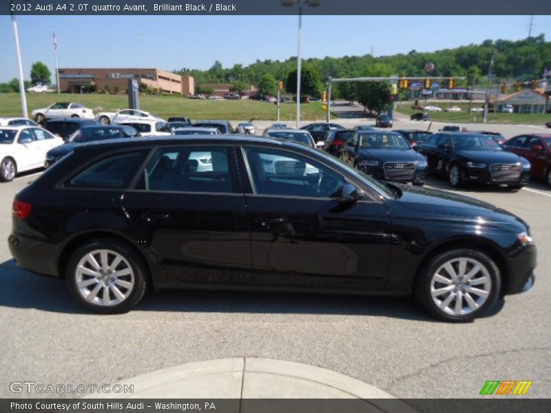 Brilliant Black / Black 2012 Audi A4 2.0T quattro Avant