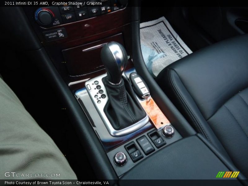 Graphite Shadow / Graphite 2011 Infiniti EX 35 AWD