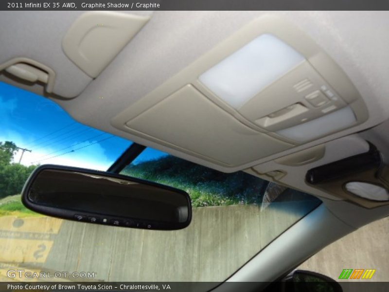Graphite Shadow / Graphite 2011 Infiniti EX 35 AWD