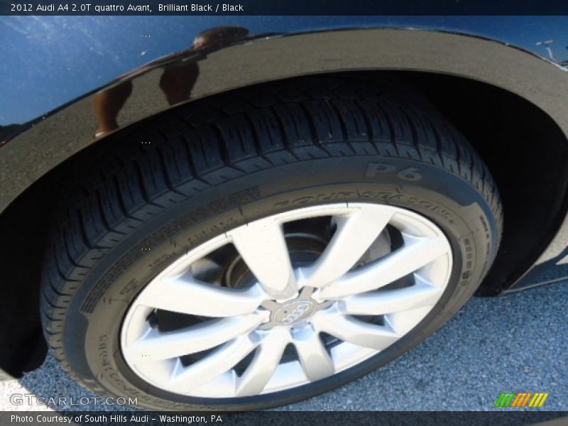 Brilliant Black / Black 2012 Audi A4 2.0T quattro Avant