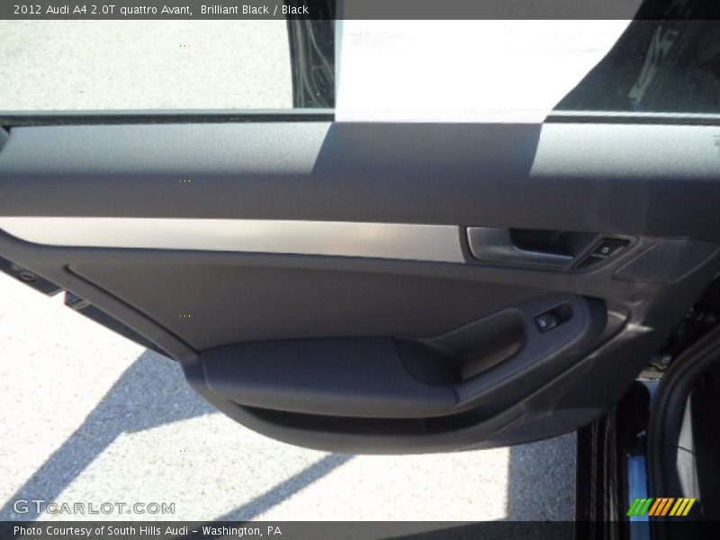 Brilliant Black / Black 2012 Audi A4 2.0T quattro Avant