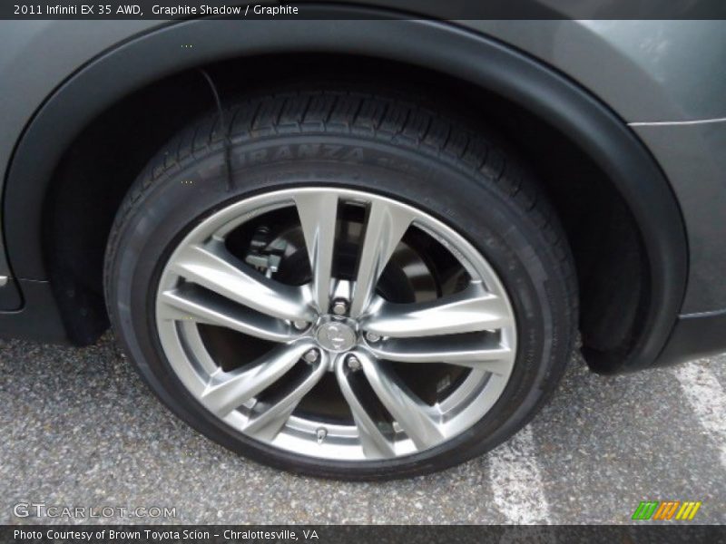 Graphite Shadow / Graphite 2011 Infiniti EX 35 AWD