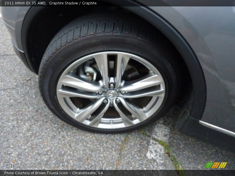 Graphite Shadow / Graphite 2011 Infiniti EX 35 AWD