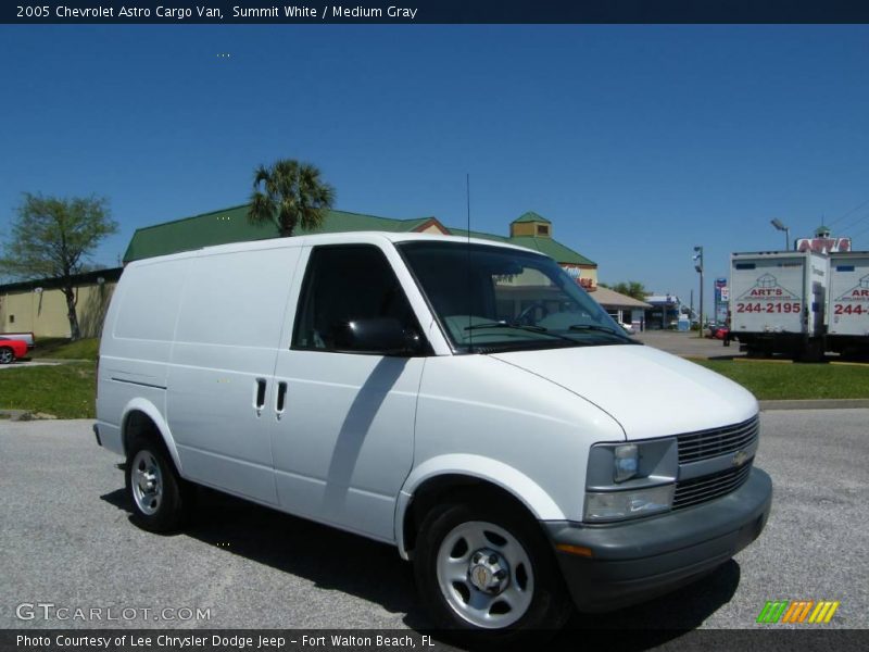 Summit White / Medium Gray 2005 Chevrolet Astro Cargo Van