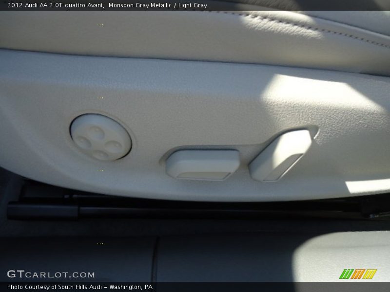 Monsoon Gray Metallic / Light Gray 2012 Audi A4 2.0T quattro Avant