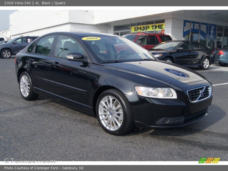 Black / Quartz 2009 Volvo S40 2.4i