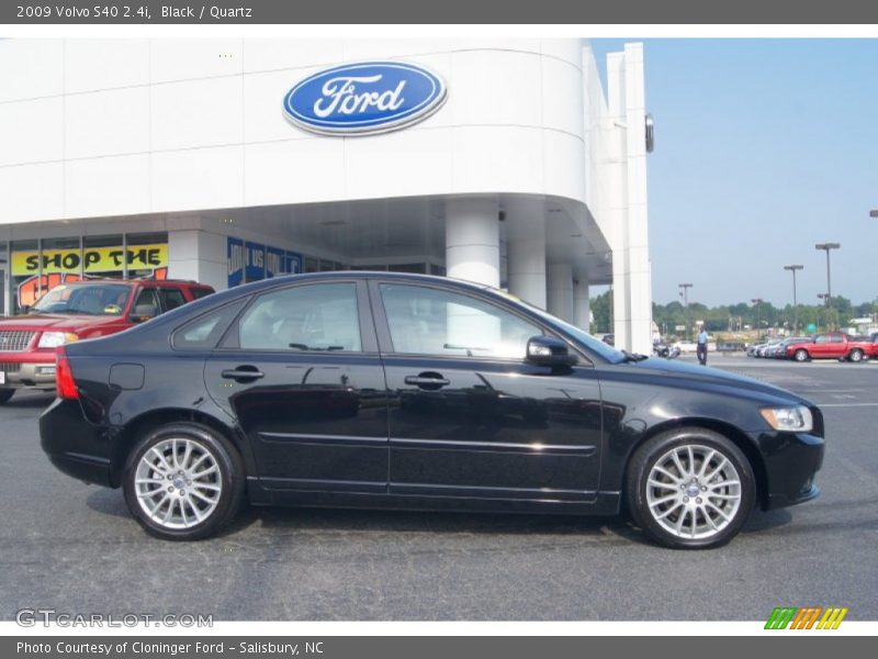 Black / Quartz 2009 Volvo S40 2.4i