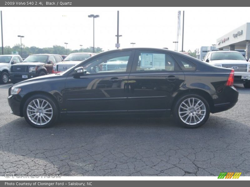 Black / Quartz 2009 Volvo S40 2.4i