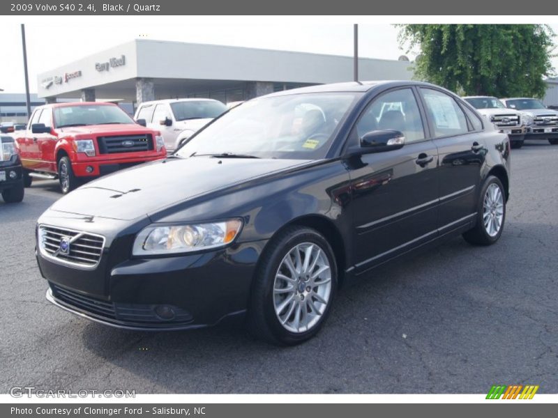 Black / Quartz 2009 Volvo S40 2.4i