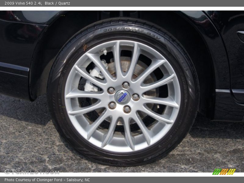 Black / Quartz 2009 Volvo S40 2.4i