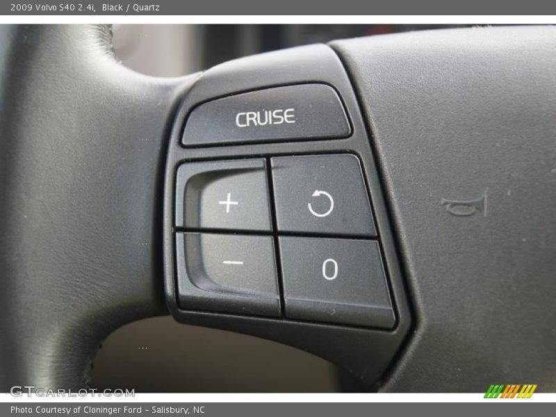 Black / Quartz 2009 Volvo S40 2.4i