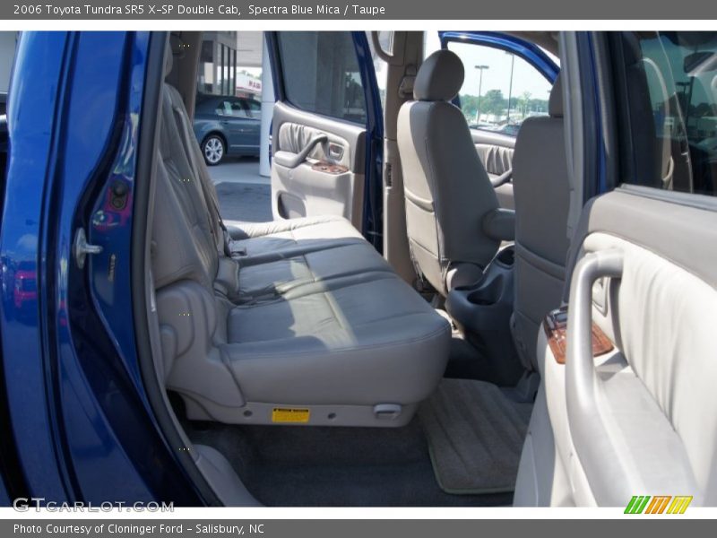 Spectra Blue Mica / Taupe 2006 Toyota Tundra SR5 X-SP Double Cab