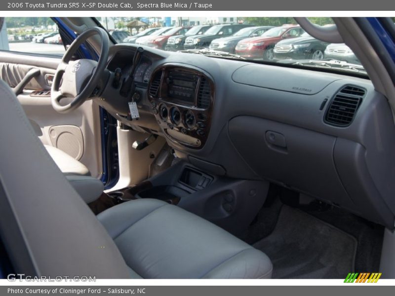 Spectra Blue Mica / Taupe 2006 Toyota Tundra SR5 X-SP Double Cab