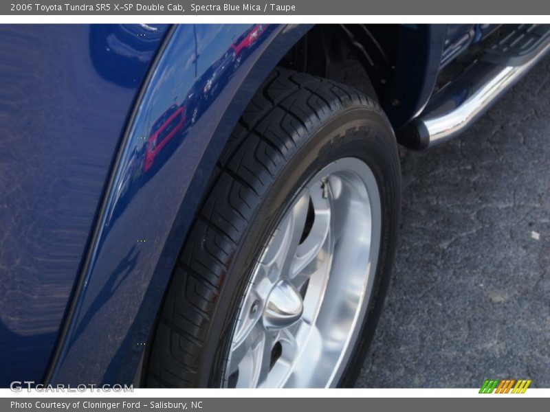 Spectra Blue Mica / Taupe 2006 Toyota Tundra SR5 X-SP Double Cab