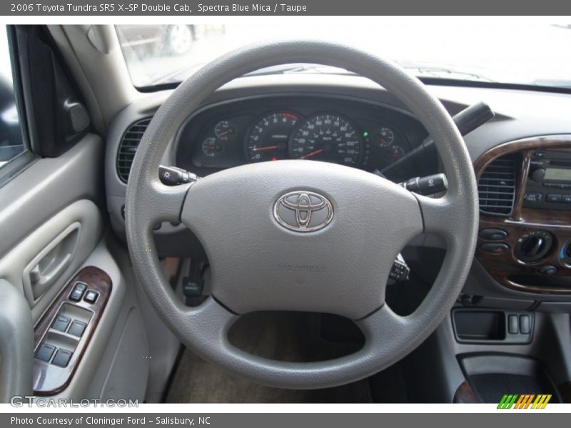 Spectra Blue Mica / Taupe 2006 Toyota Tundra SR5 X-SP Double Cab