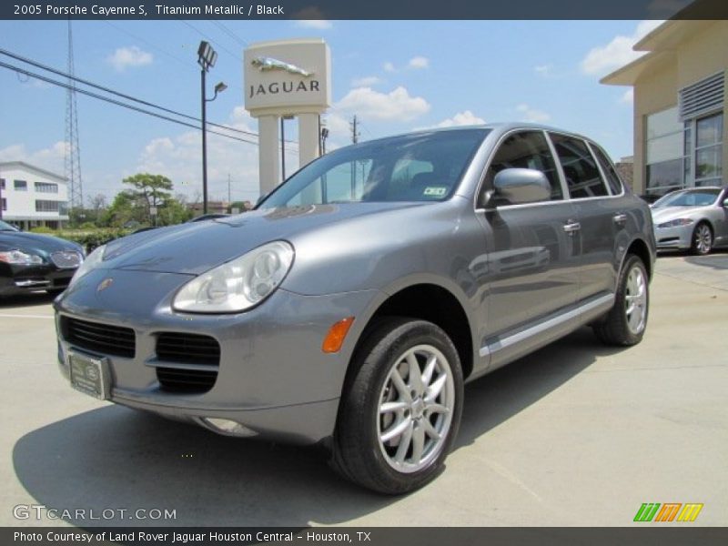 Titanium Metallic / Black 2005 Porsche Cayenne S