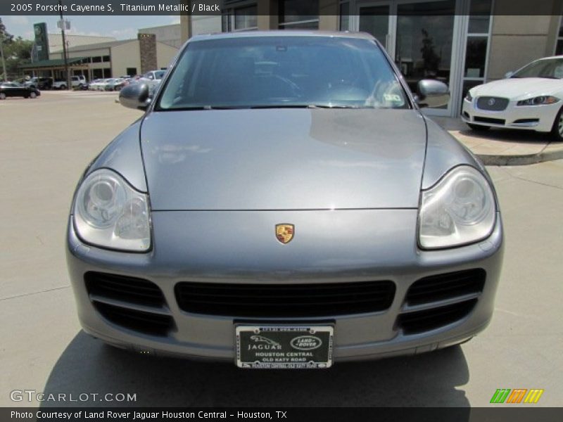 Titanium Metallic / Black 2005 Porsche Cayenne S